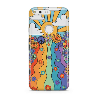 Seventies Groovy Retro Google Pixel Case