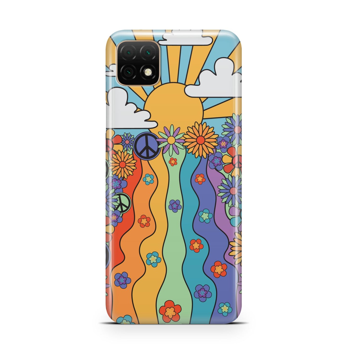 Seventies Groovy Retro Huawei Enjoy 20 Phone Case