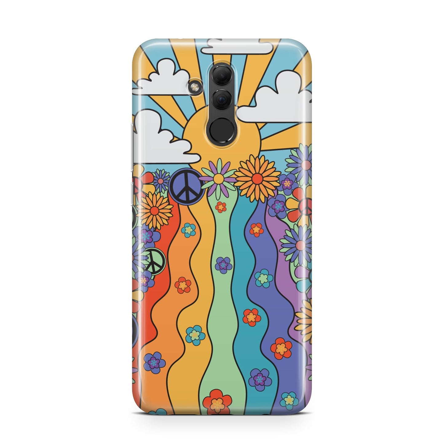 Seventies Groovy Retro Huawei Mate 20 Lite