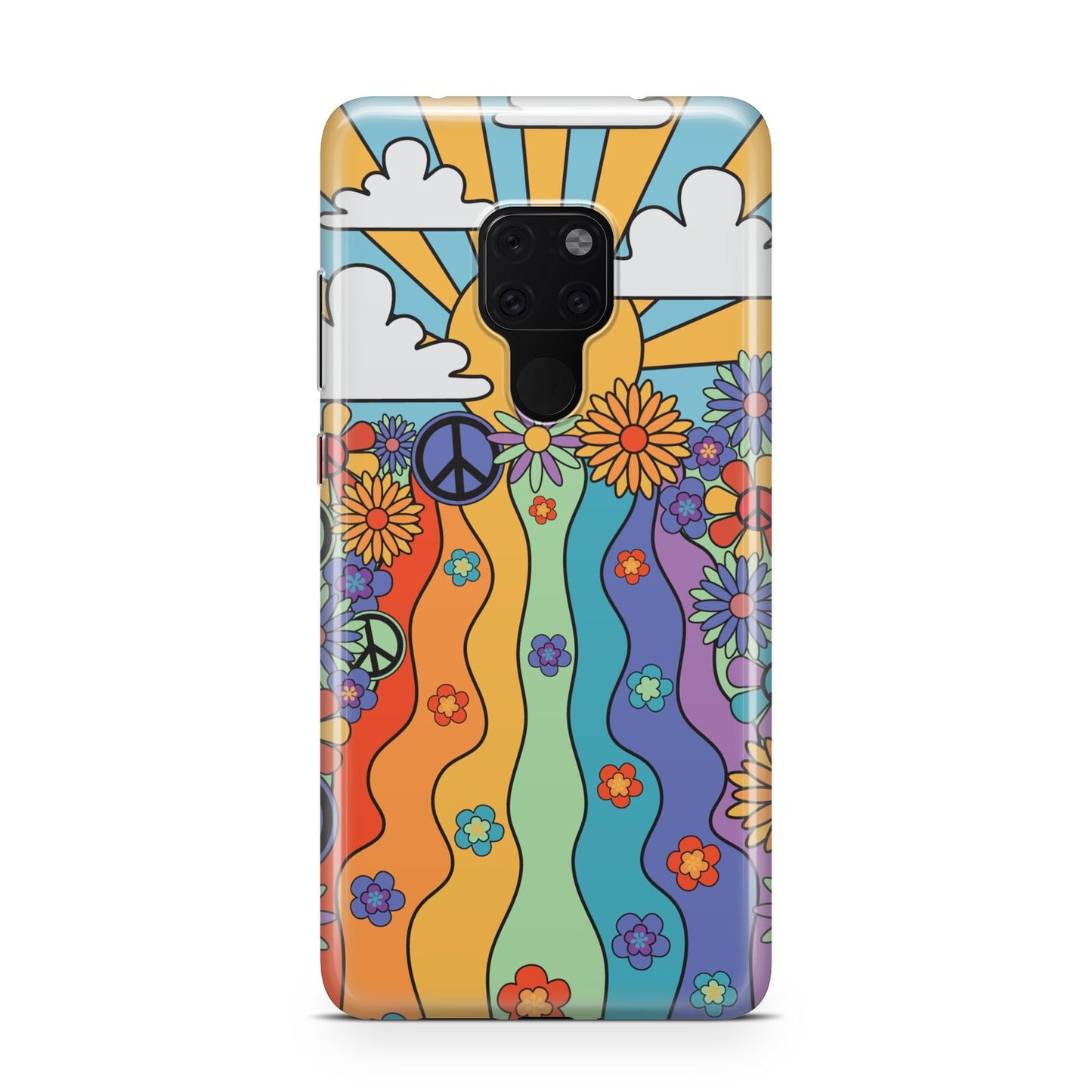 Seventies Groovy Retro Huawei Mate 20 Phone Case