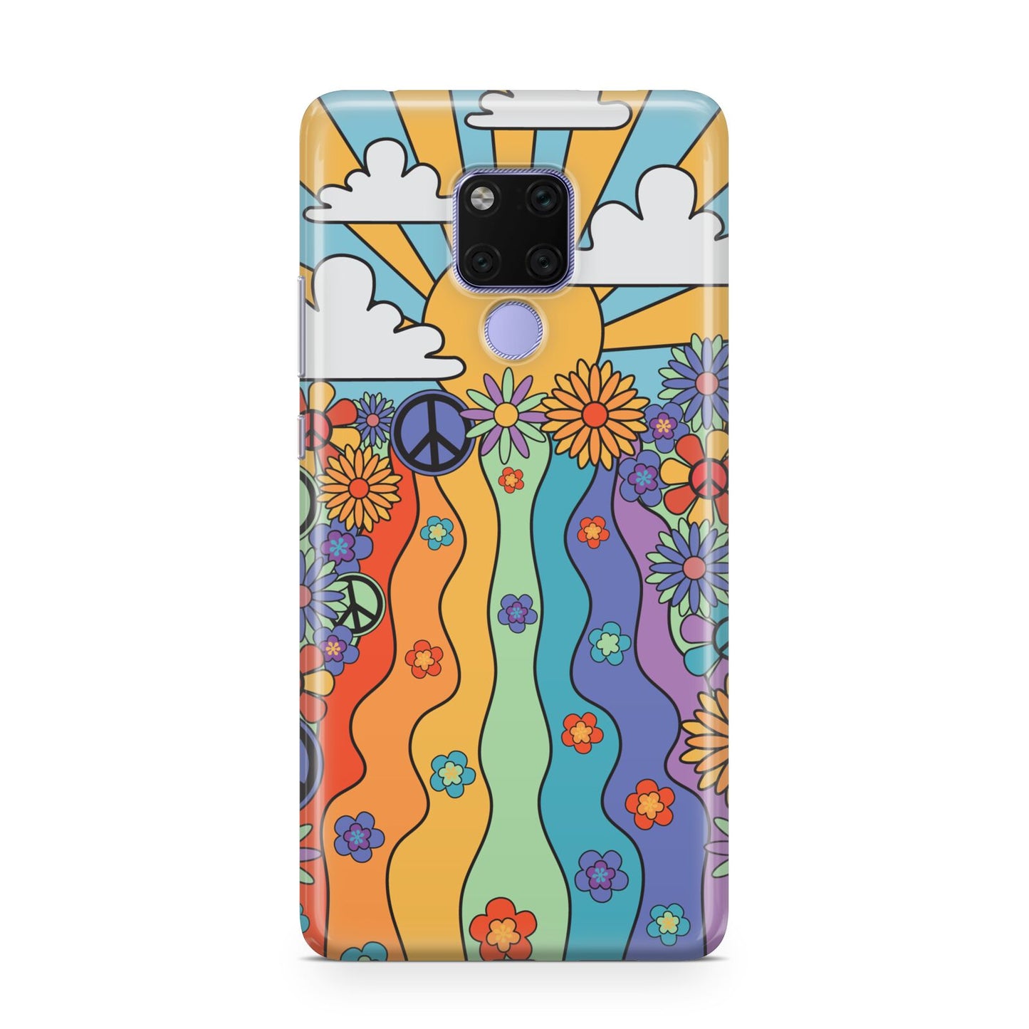 Seventies Groovy Retro Huawei Mate 20X Phone Case