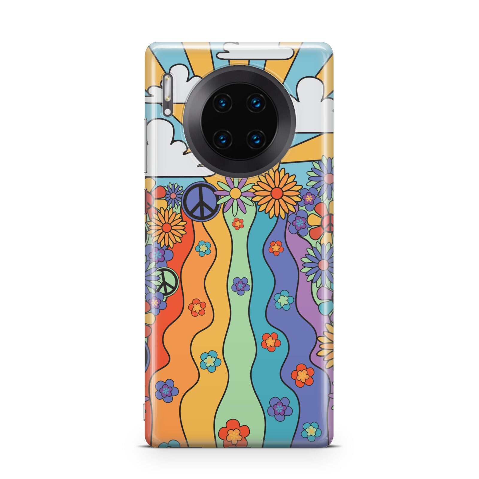 Seventies Groovy Retro Huawei Mate 30 Pro Phone Case