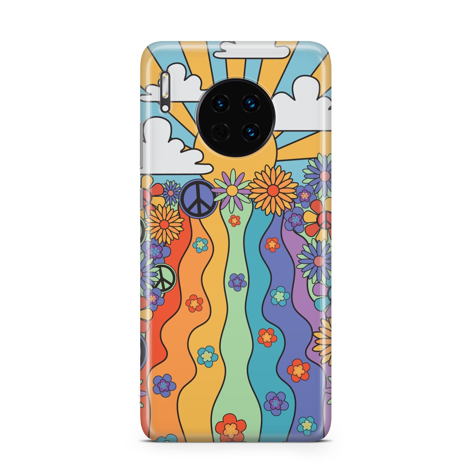 Seventies Groovy Retro Huawei Mate 30