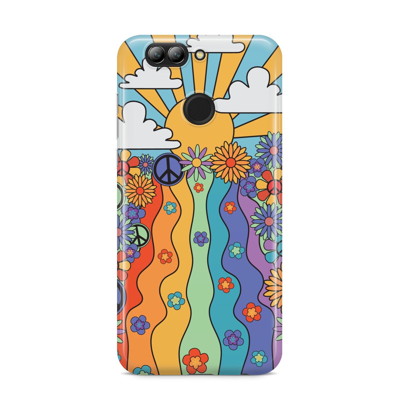 Seventies Groovy Retro Huawei Nova 2s Phone Case