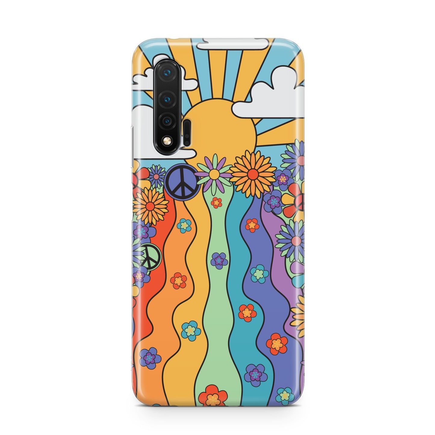 Seventies Groovy Retro Huawei Nova 6 Phone Case