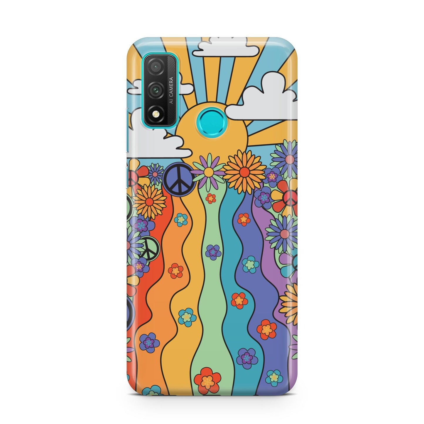 Seventies Groovy Retro Huawei P Smart 2020