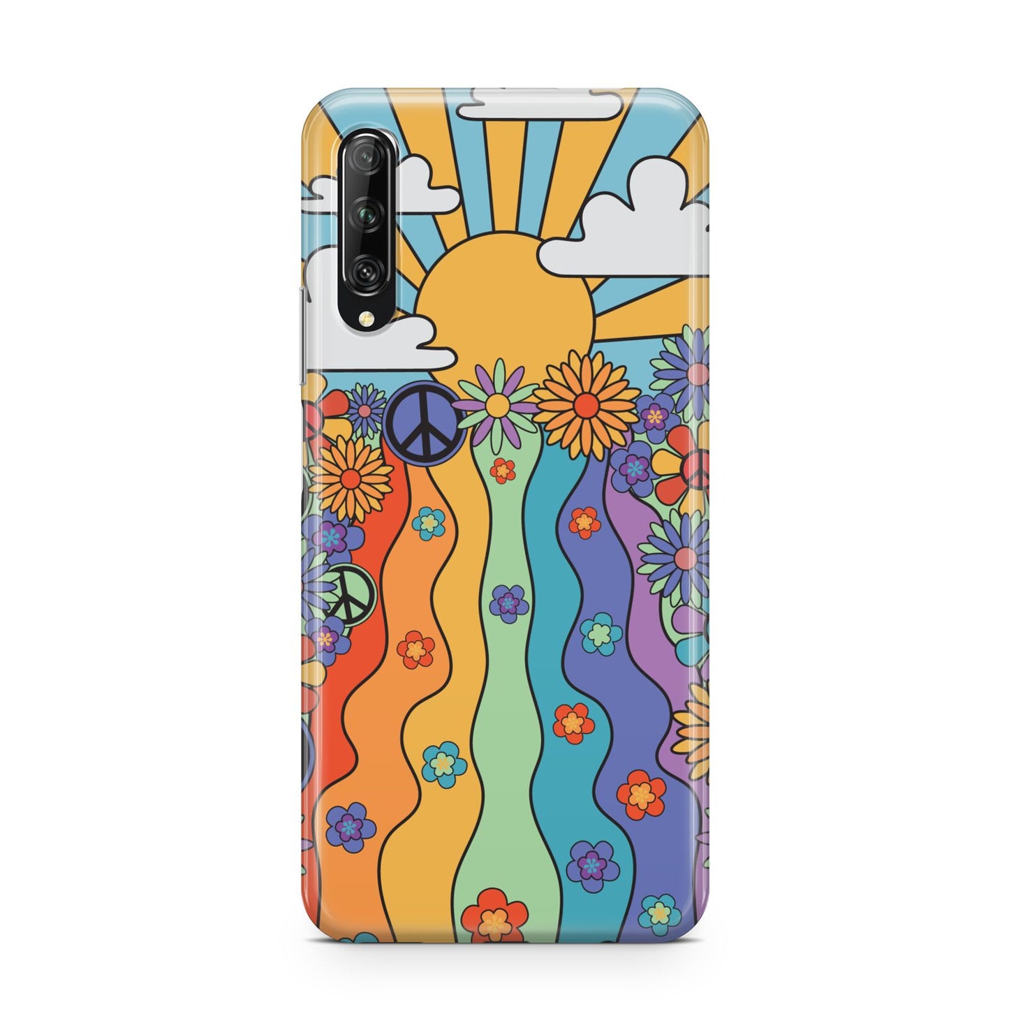 Seventies Groovy Retro Huawei P Smart Pro 2019