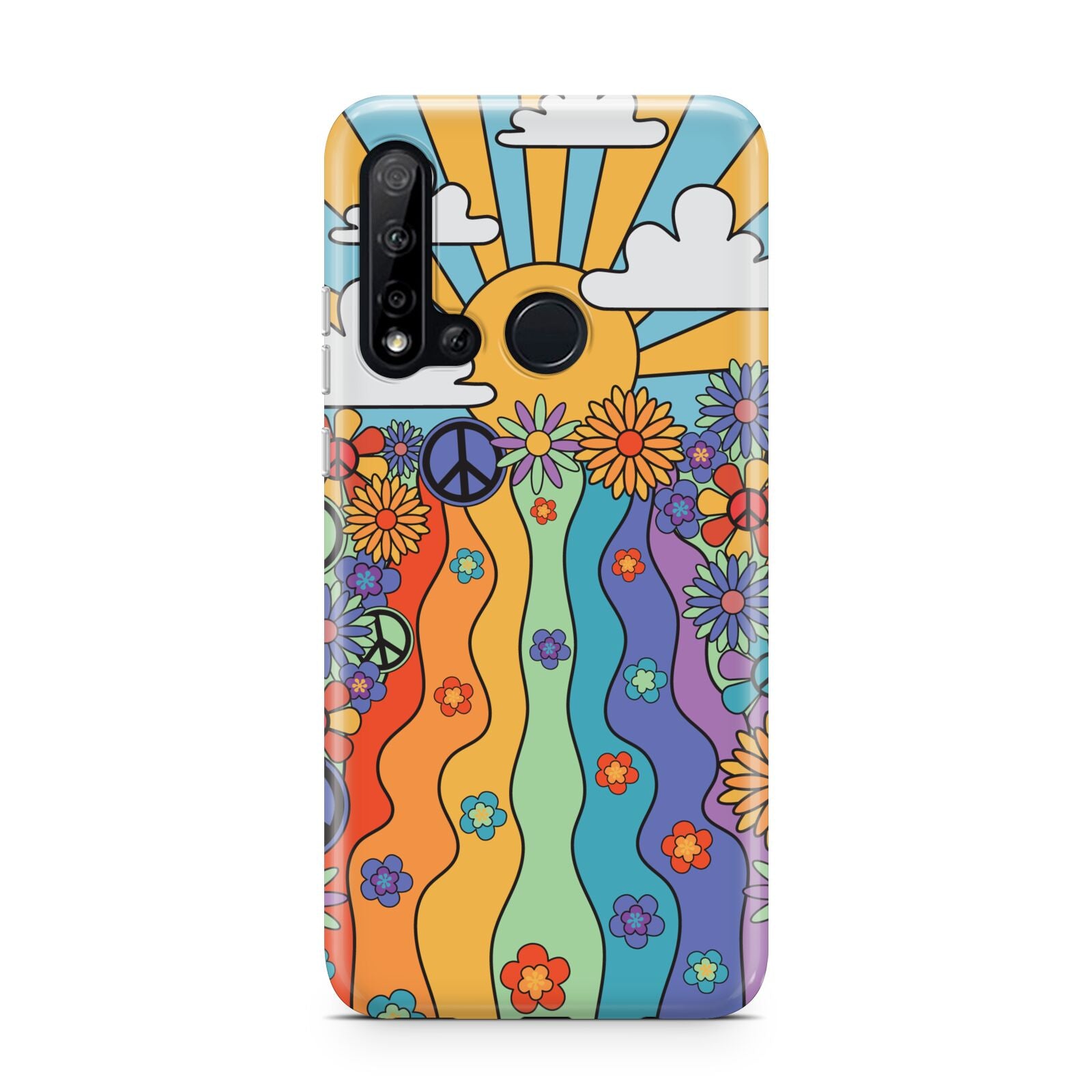 Seventies Groovy Retro Huawei P20 Lite 5G Phone Case