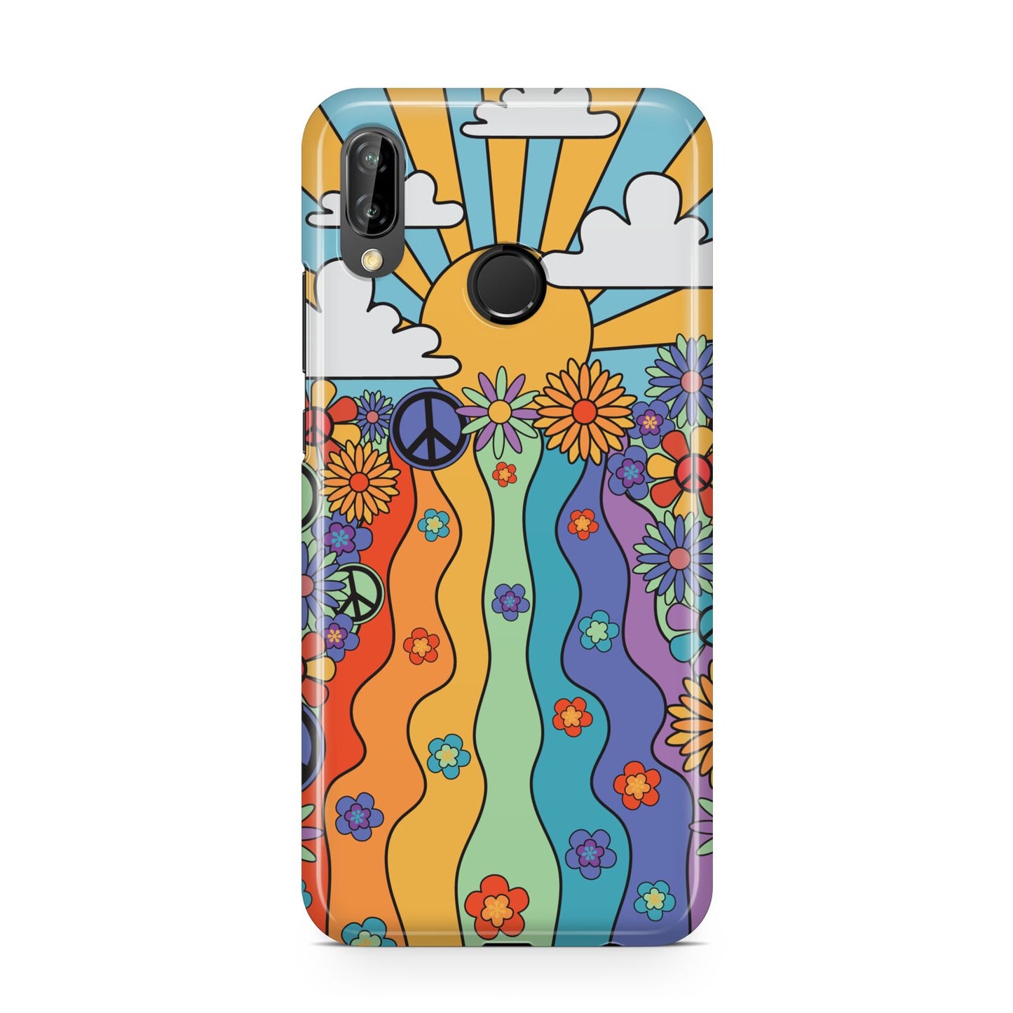 Seventies Groovy Retro Huawei P20 Lite Phone Case