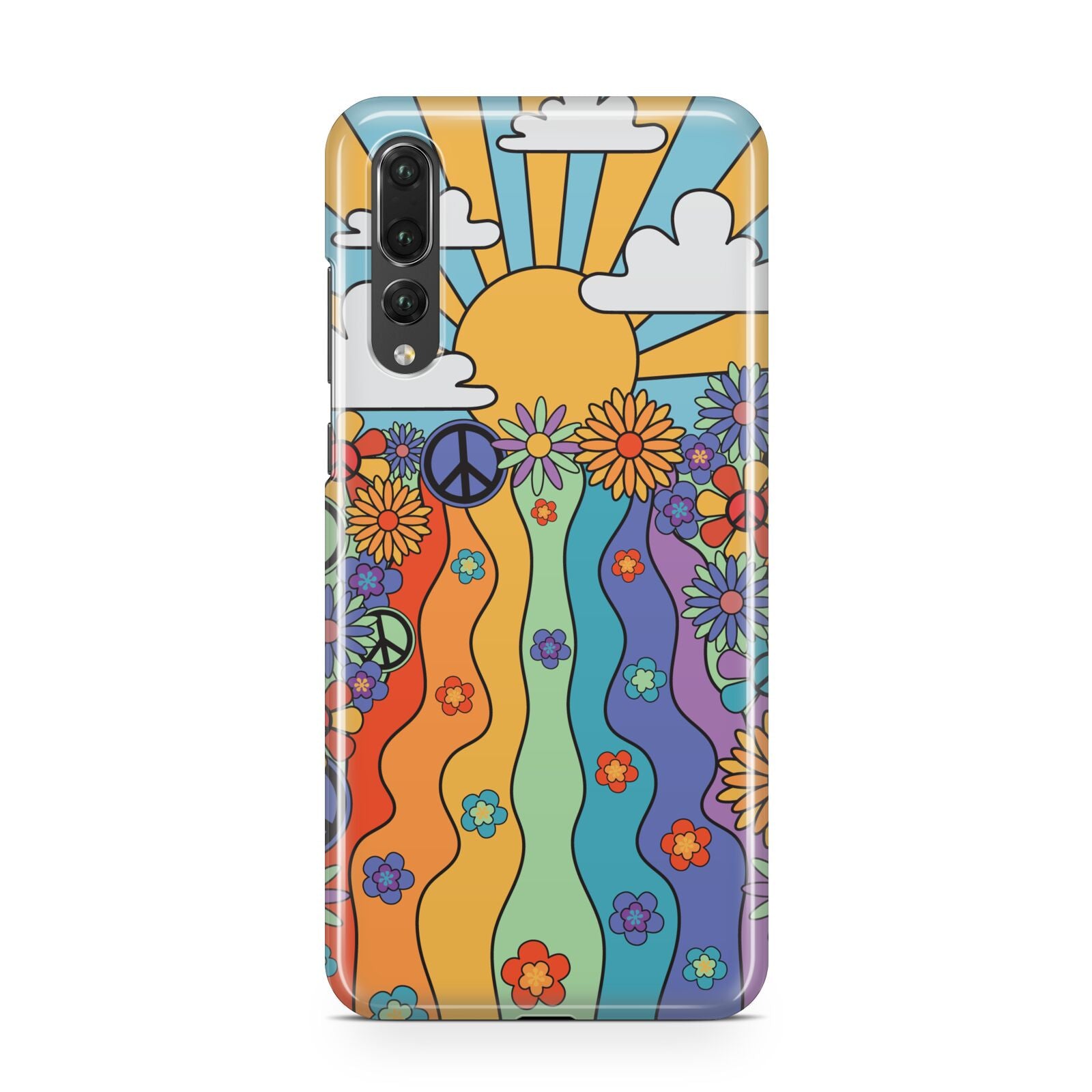 Seventies Groovy Retro Huawei P20 Pro Phone Case