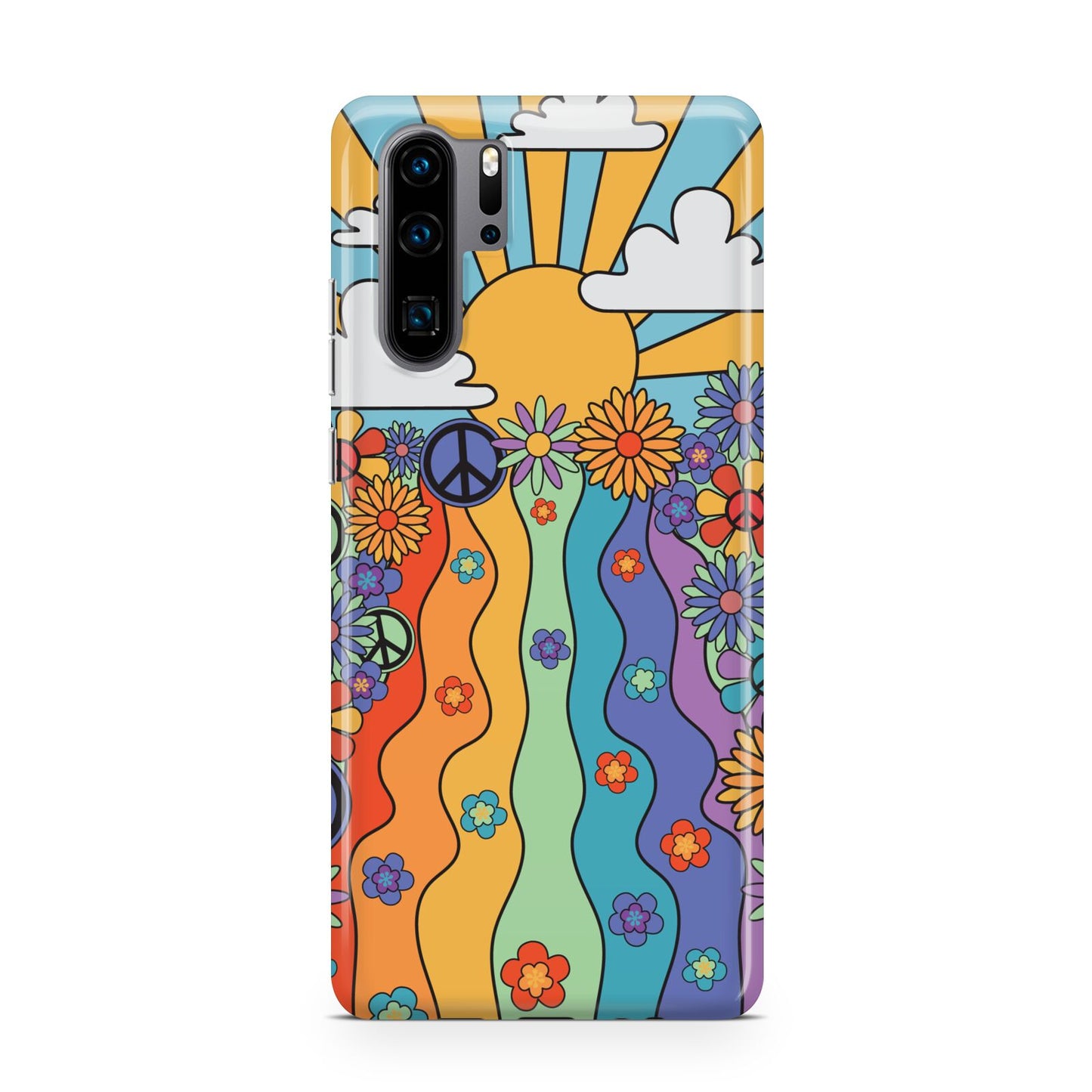 Seventies Groovy Retro Huawei P30 Pro Phone Case