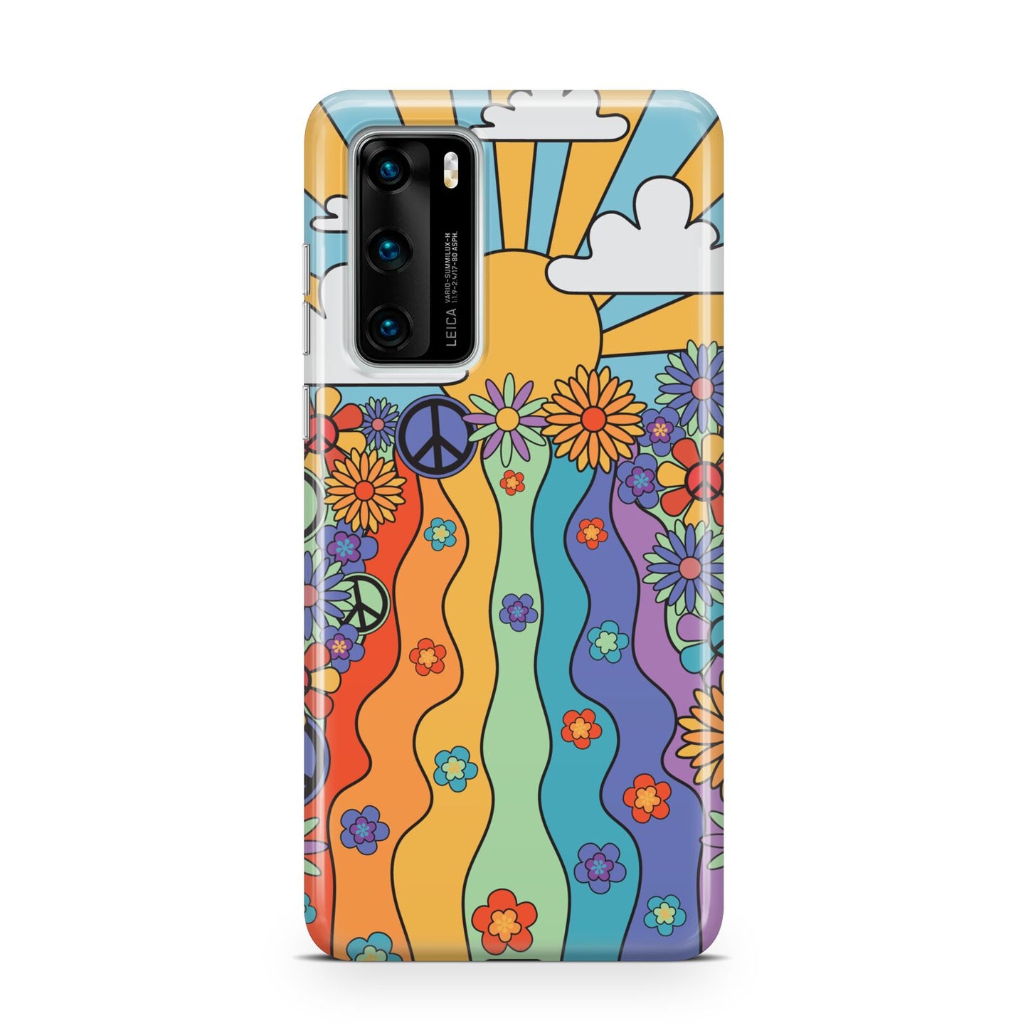 Seventies Groovy Retro Huawei P40 Phone Case