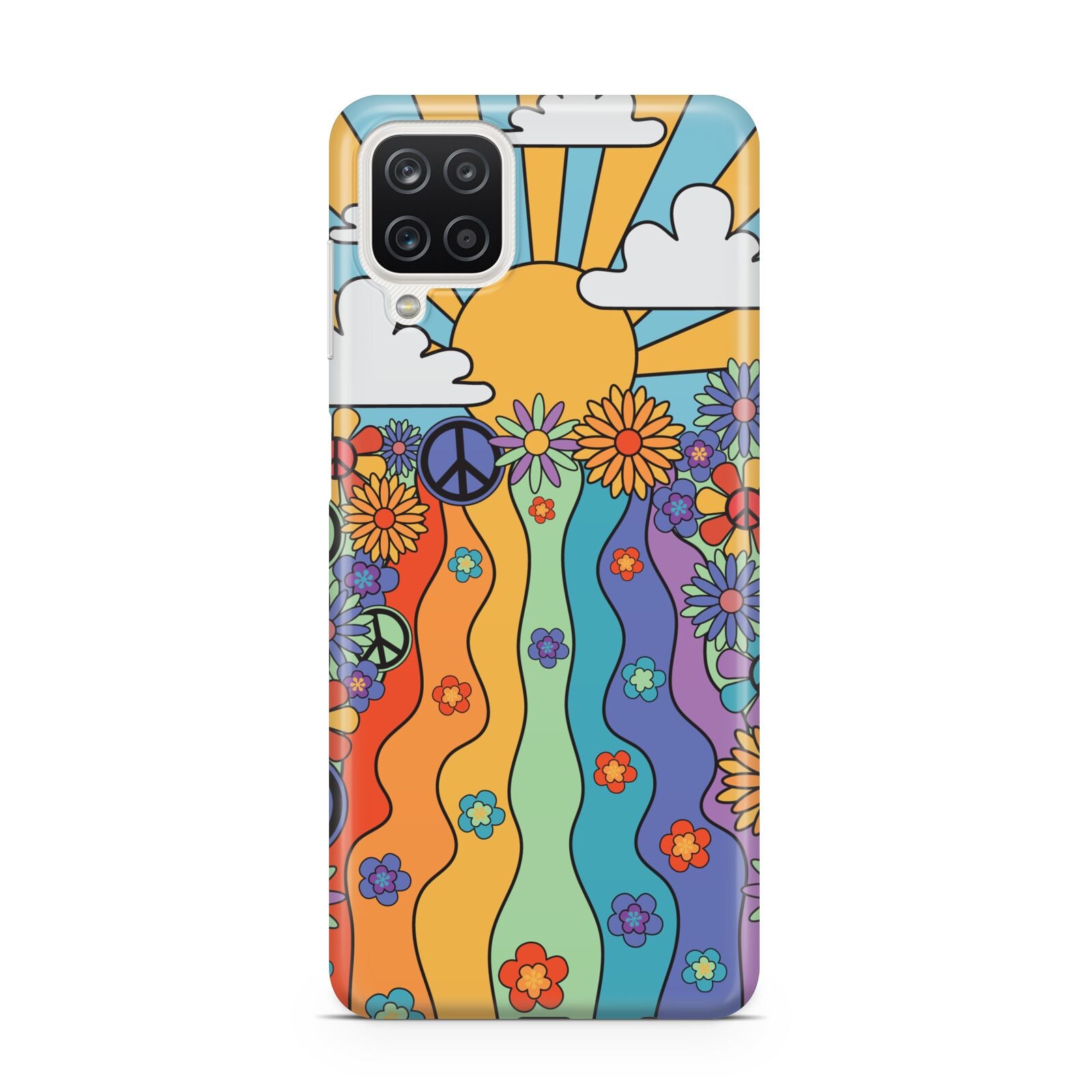 Seventies Groovy Retro Samsung A12 Case