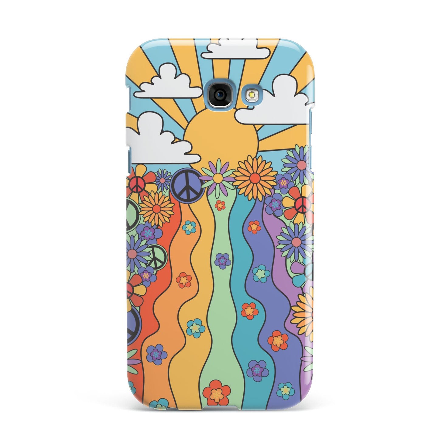 Seventies Groovy Retro Samsung Galaxy A7 2017 Case