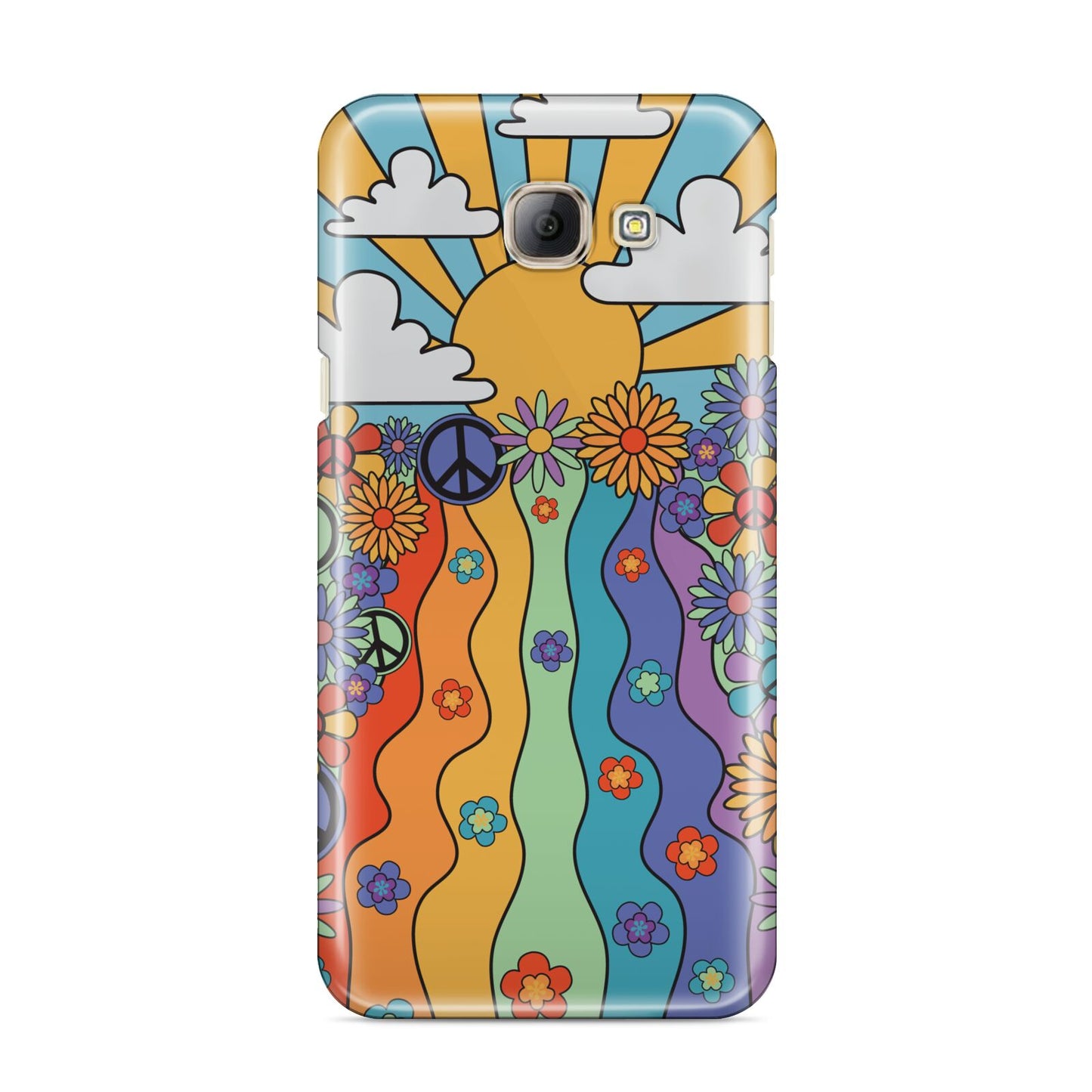 Seventies Groovy Retro Samsung Galaxy A8 2016 Case