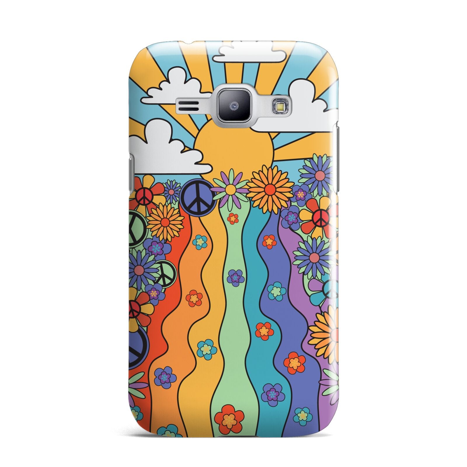 Seventies Groovy Retro Samsung Galaxy J1 2015 Case