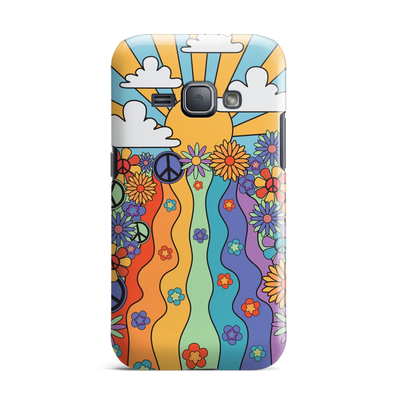 Seventies Groovy Retro Samsung Galaxy J1 2016 Case