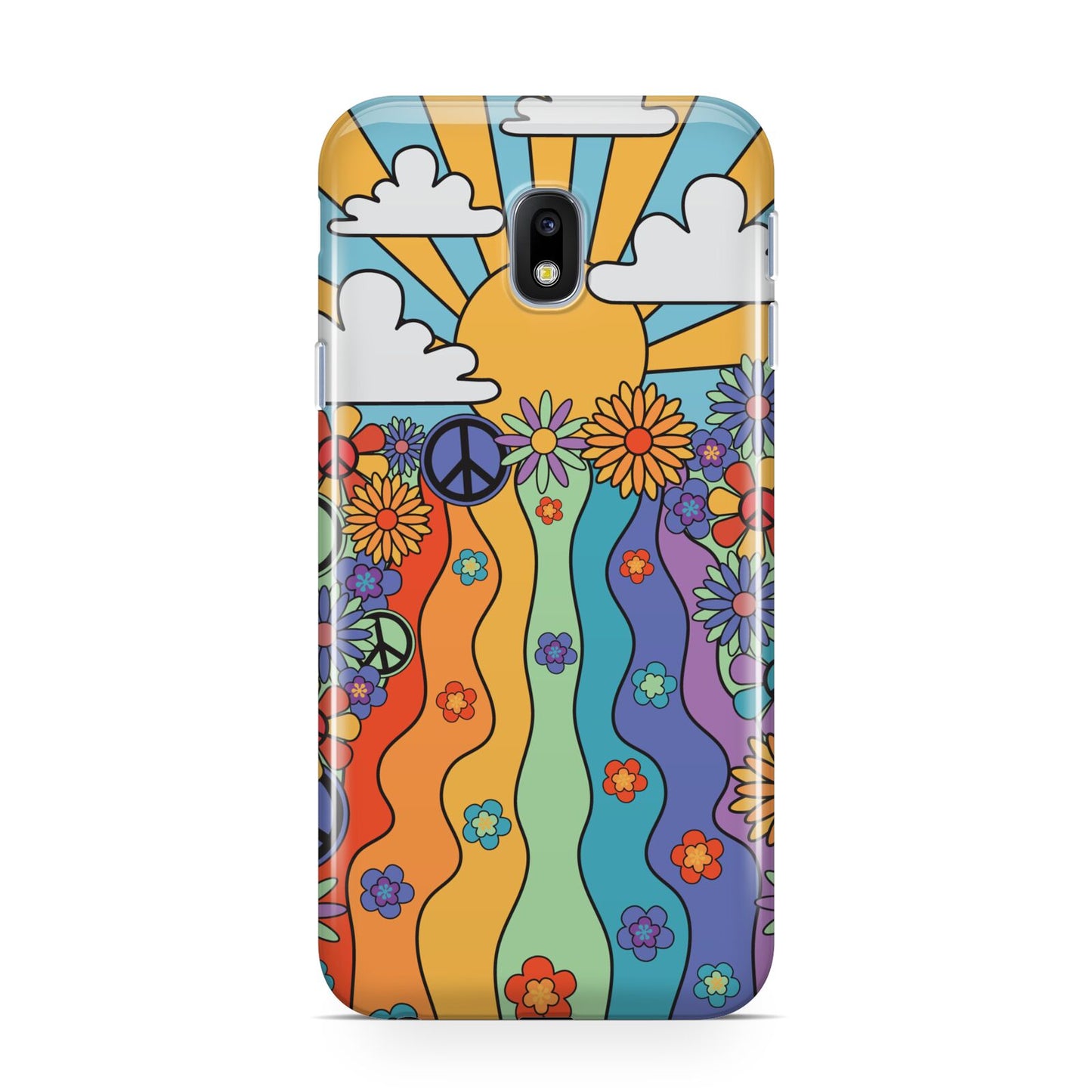 Seventies Groovy Retro Samsung Galaxy J3 2017 Case