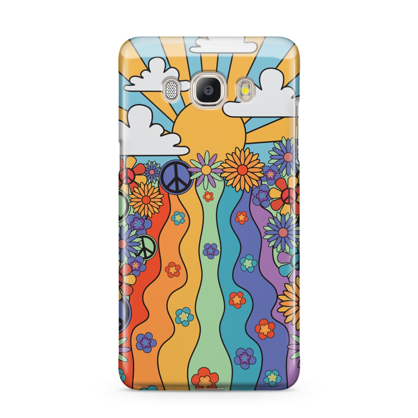 Seventies Groovy Retro Samsung Galaxy J5 2016 Case