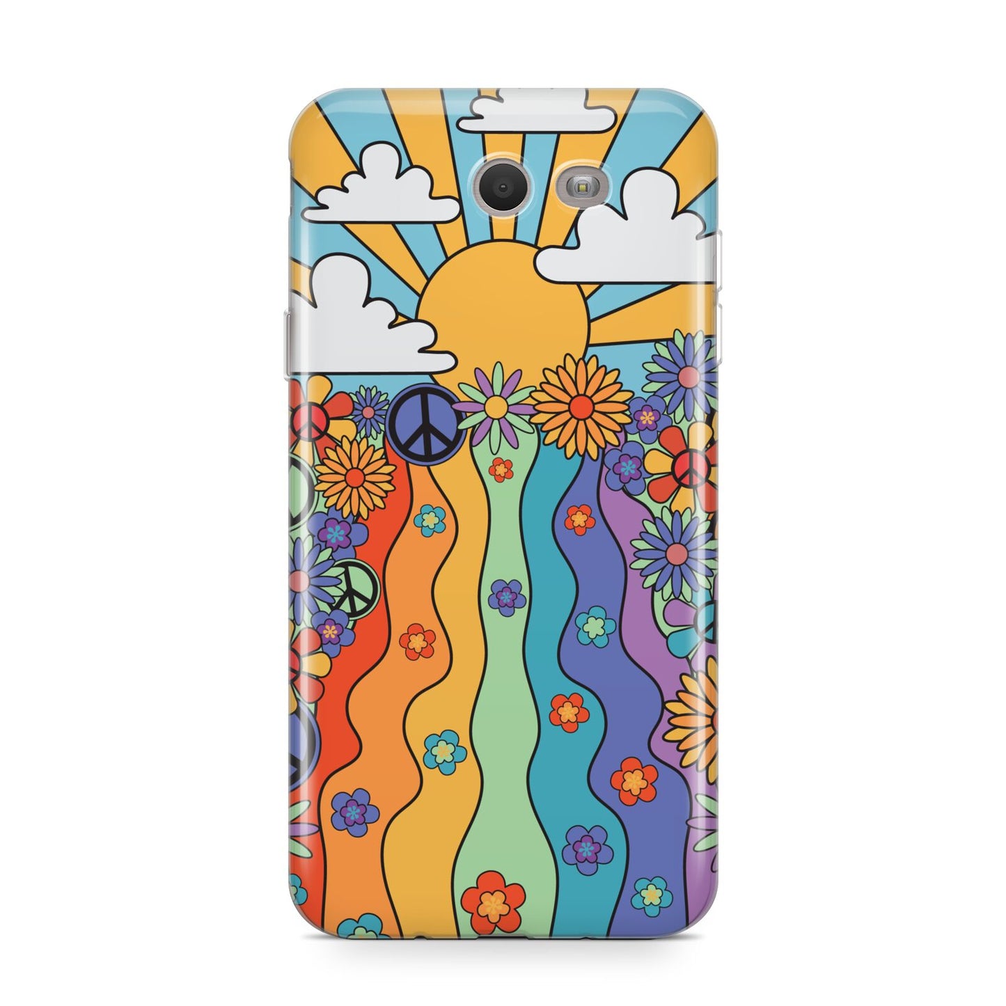 Seventies Groovy Retro Samsung Galaxy J7 2017 Case