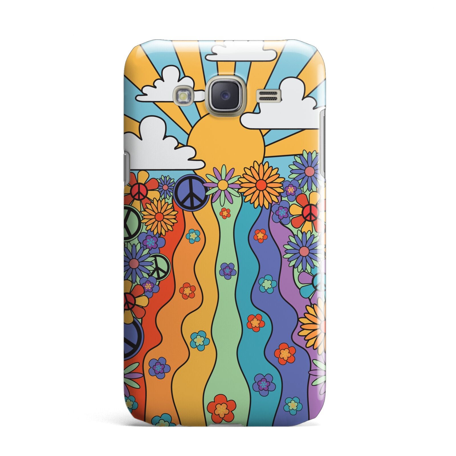 Seventies Groovy Retro Samsung Galaxy J7 Case