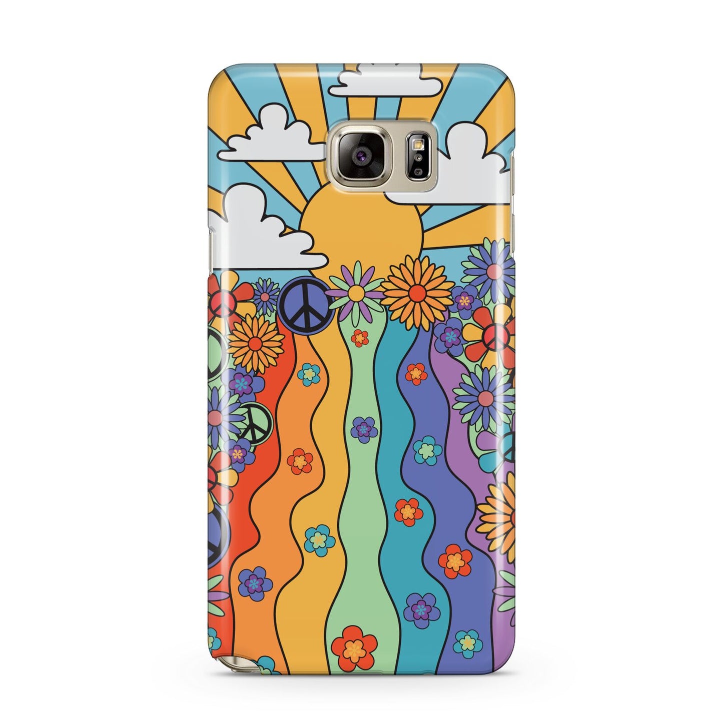 Seventies Groovy Retro Samsung Galaxy Note 5 Case