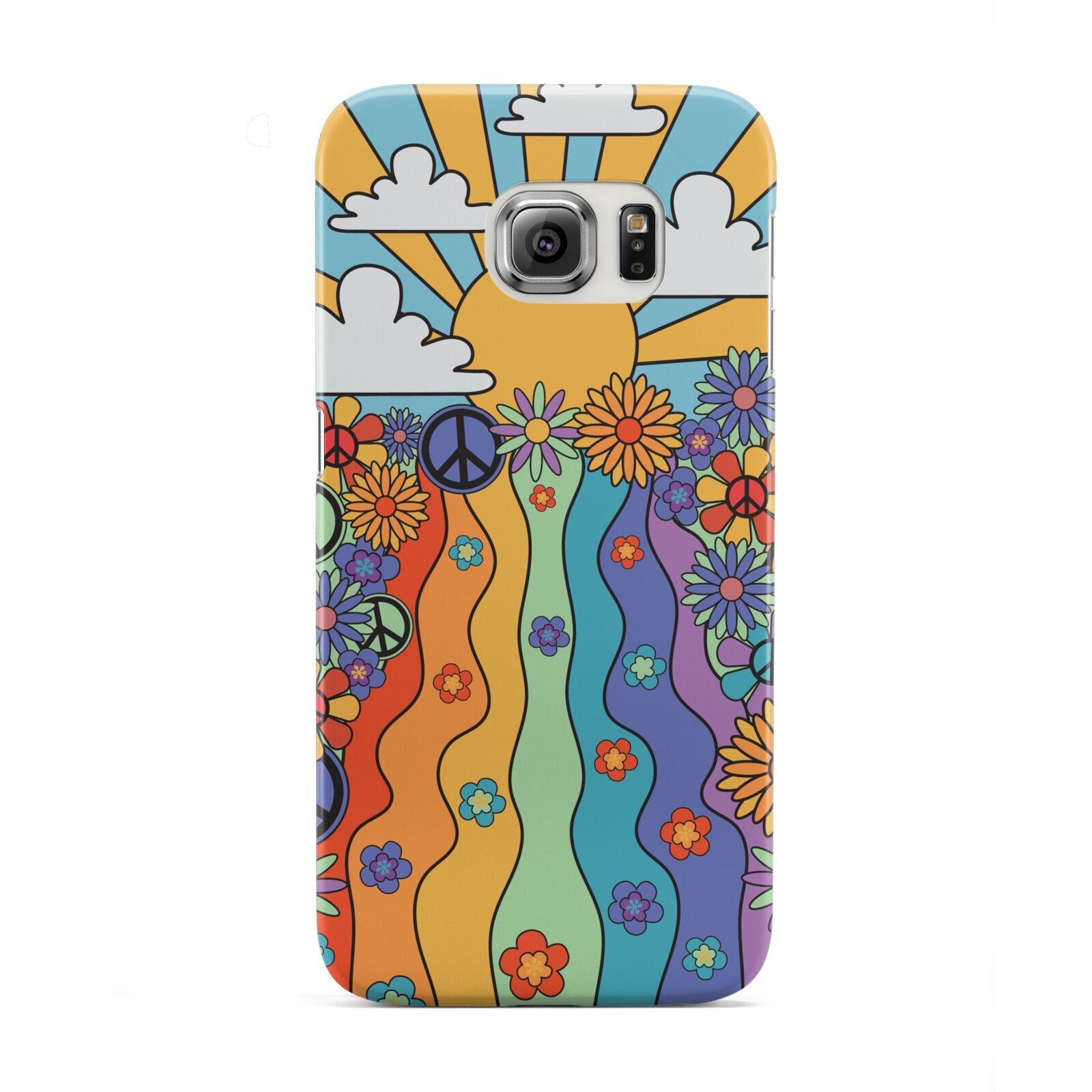 Seventies Groovy Retro Samsung Galaxy S6 Edge Case