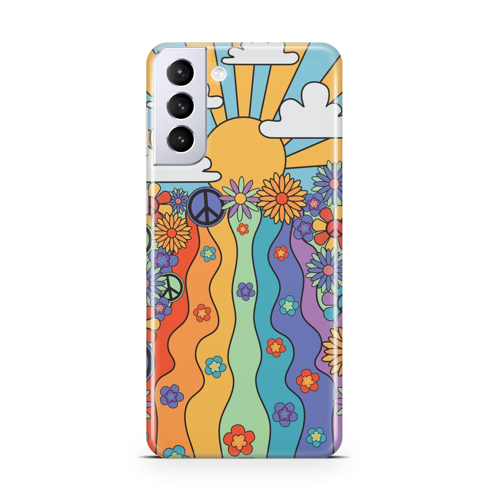 Seventies Groovy Retro Samsung S21 Plus Case