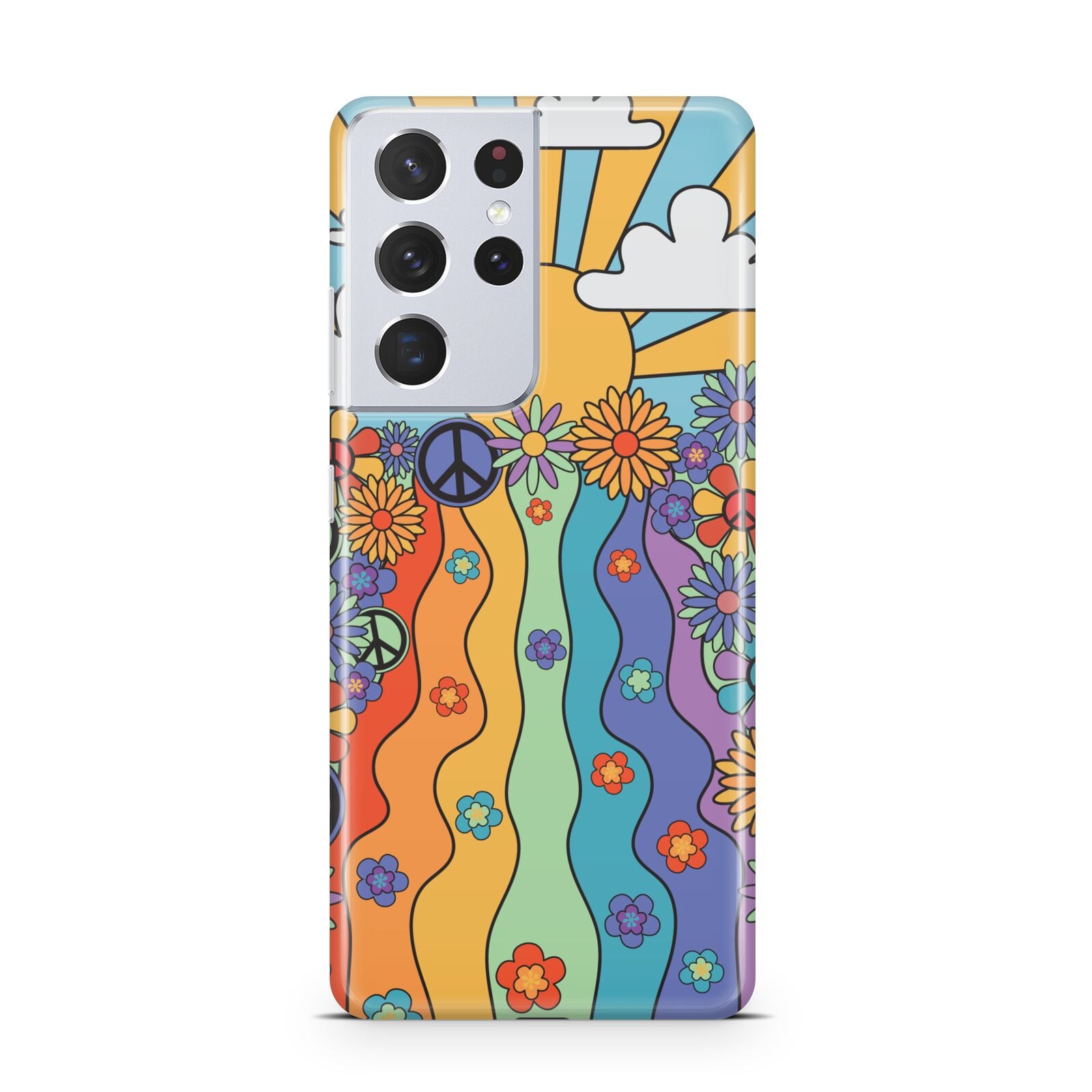 Seventies Groovy Retro Samsung S21 Ultra Case