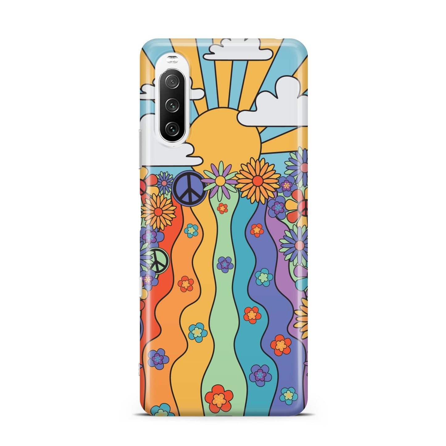 Seventies Groovy Retro Sony Xperia 10 III Case