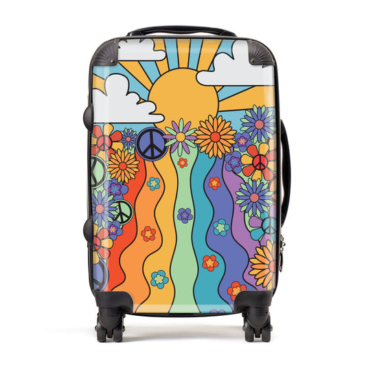 Seventies Groovy Retro Suitcase