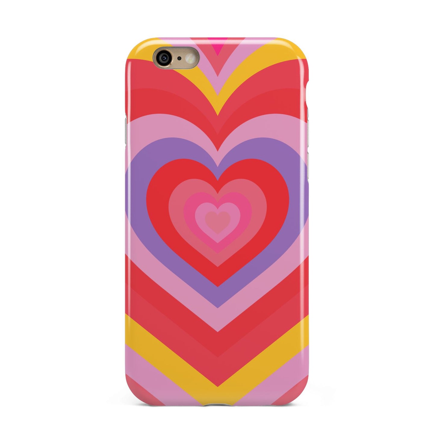 Seventies Heart Apple iPhone 6 3D Tough Case