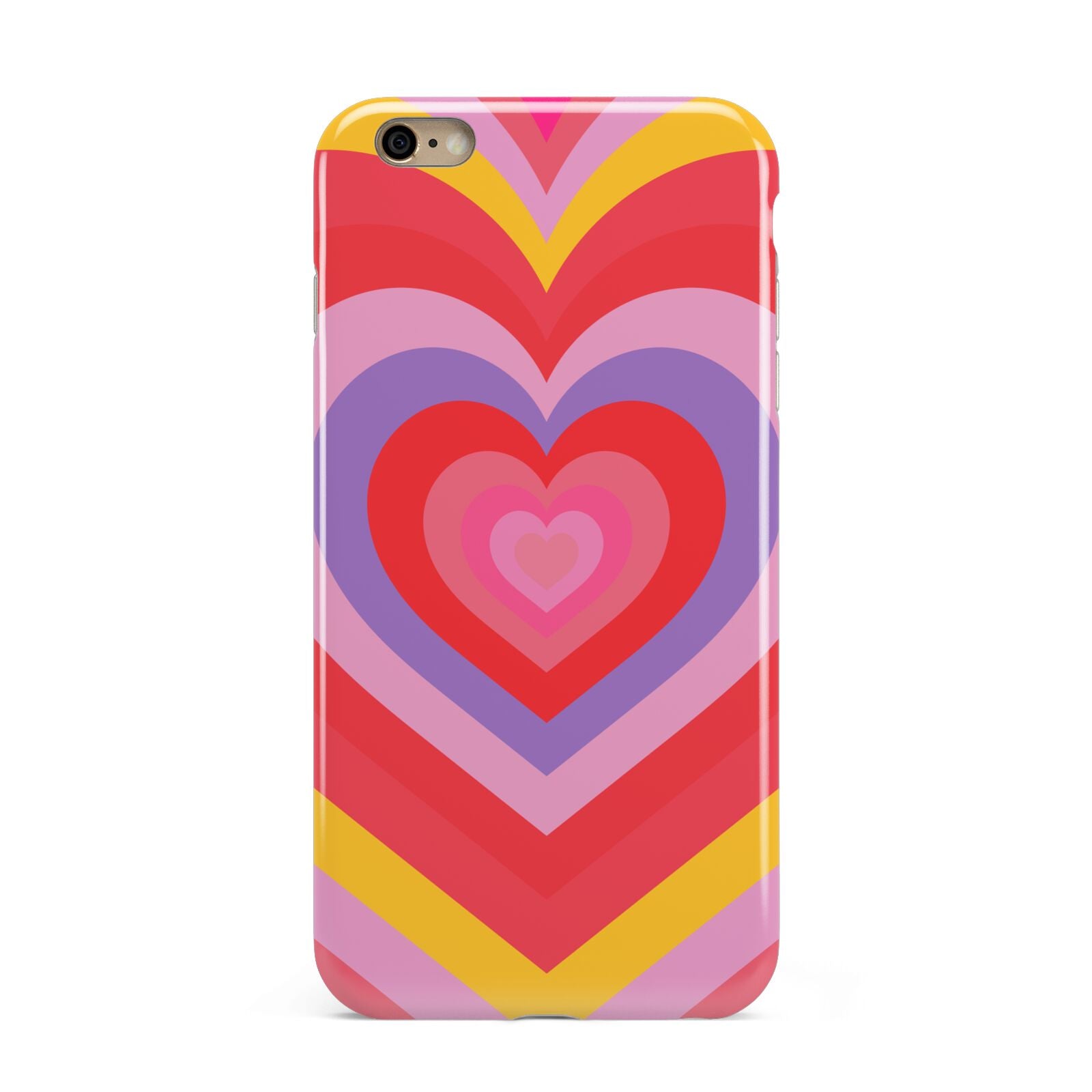 Seventies Heart Apple iPhone 6 Plus 3D Tough Case