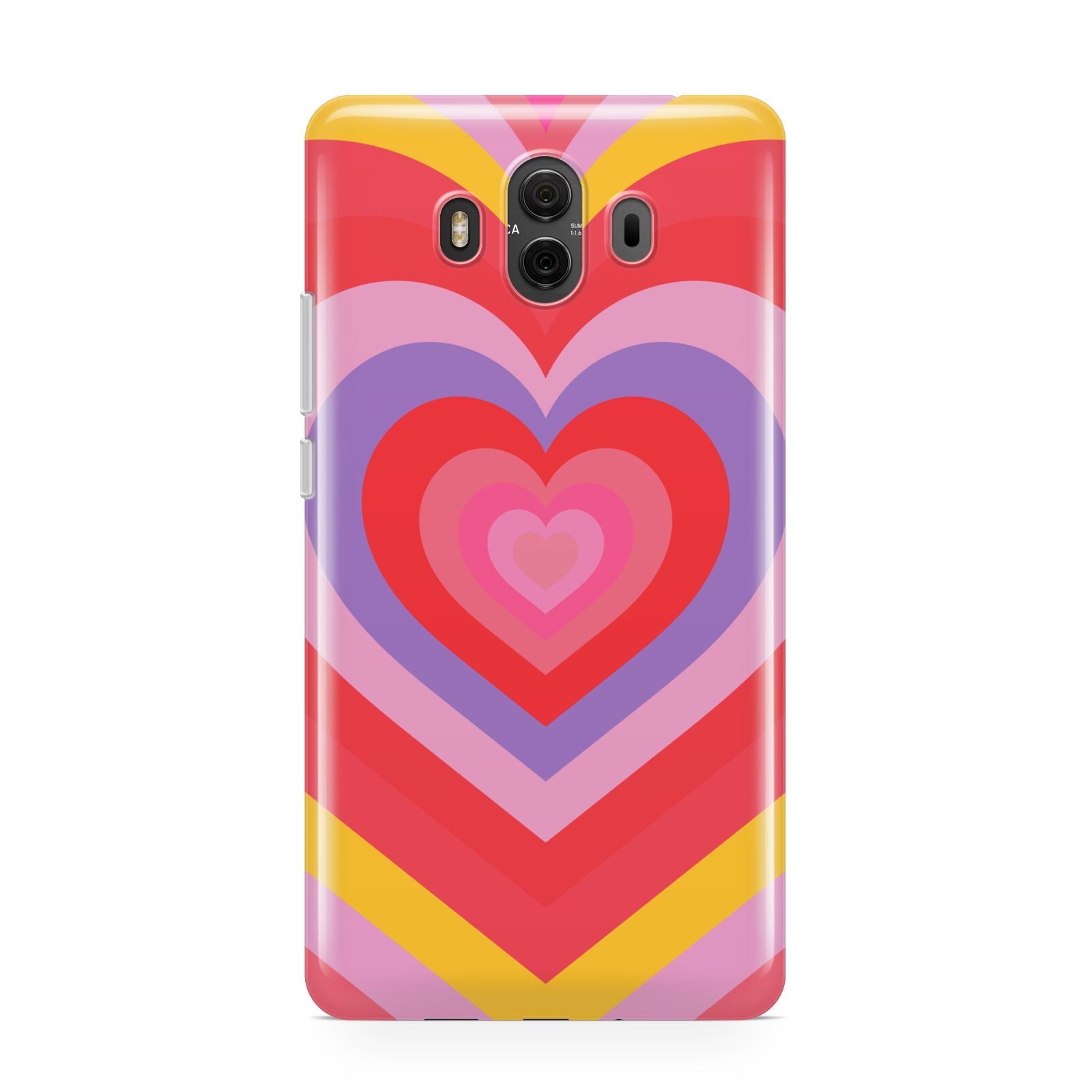 Seventies Heart Huawei Mate 10 Protective Phone Case