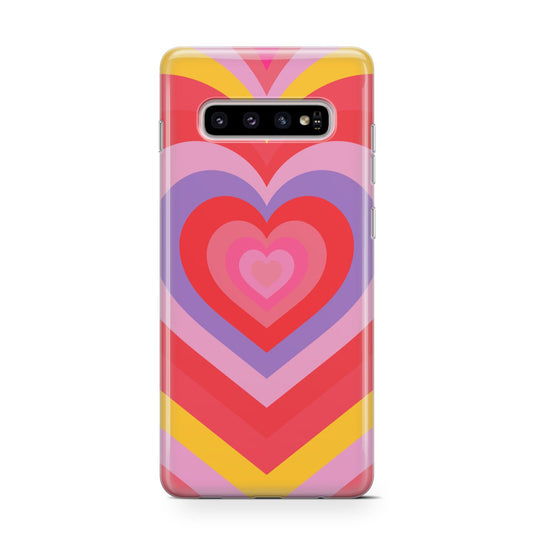 Seventies Heart Protective Samsung Galaxy Case