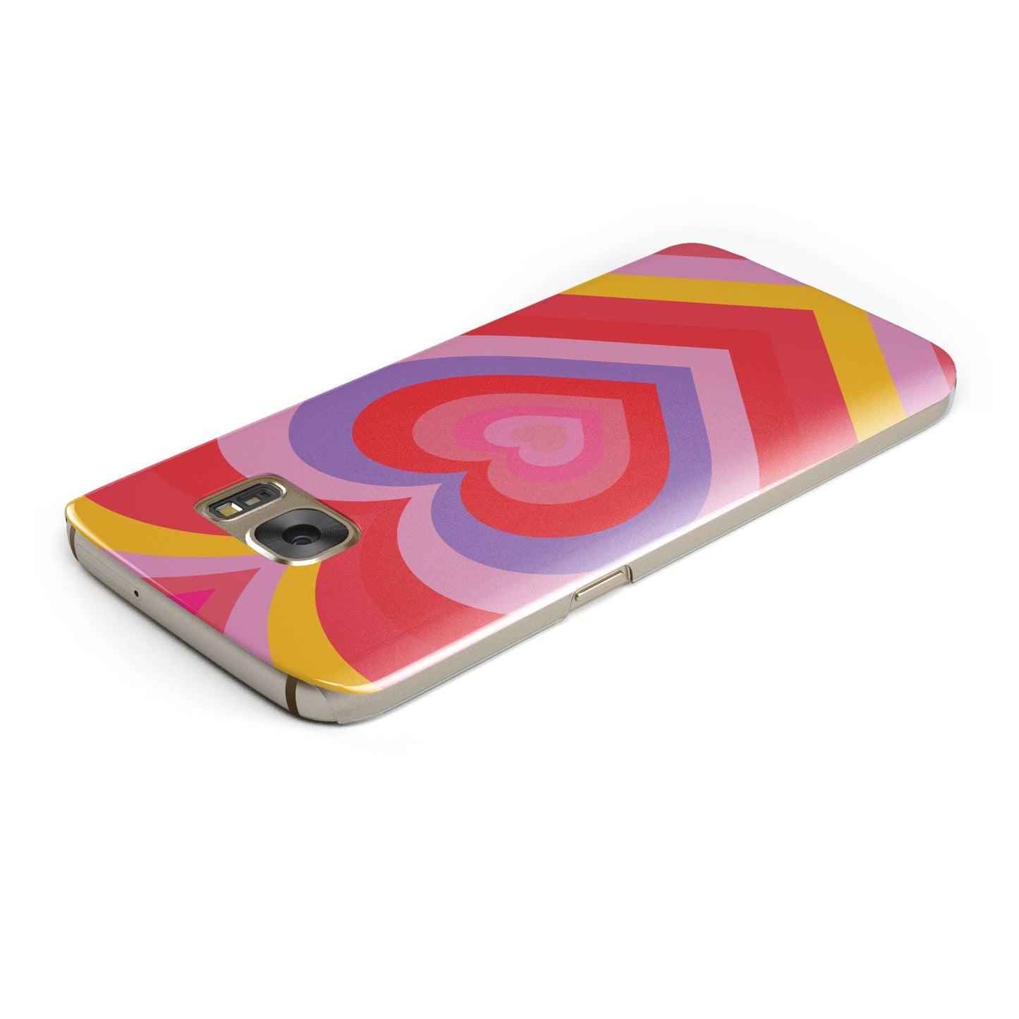 Seventies Heart Samsung Galaxy Case Top Cutout