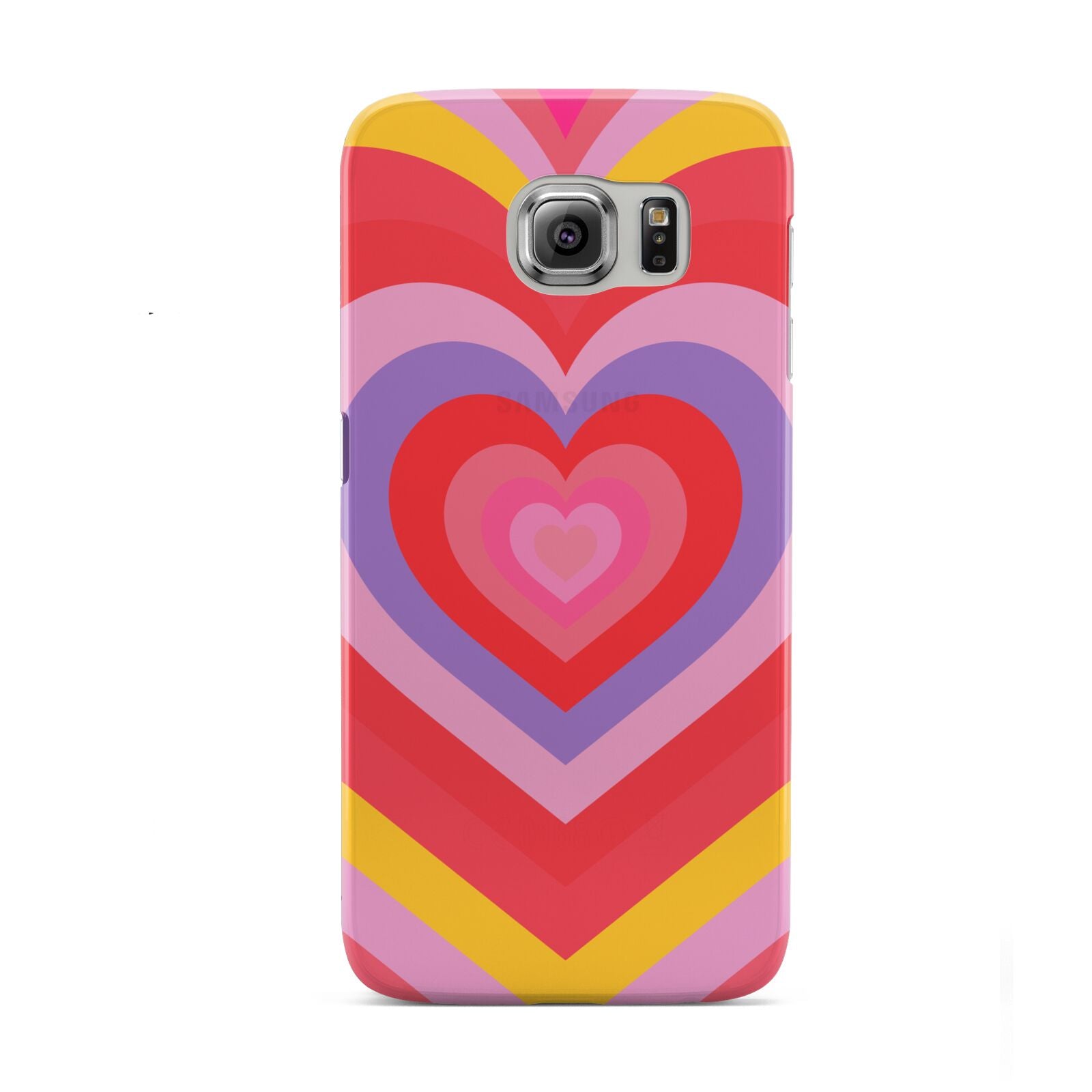 Seventies Heart Samsung Galaxy S6 Case