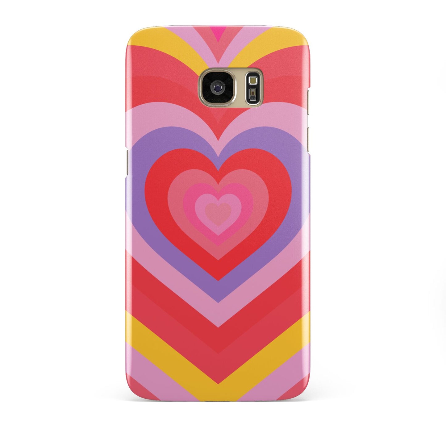 Seventies Heart Samsung Galaxy S7 Edge Case