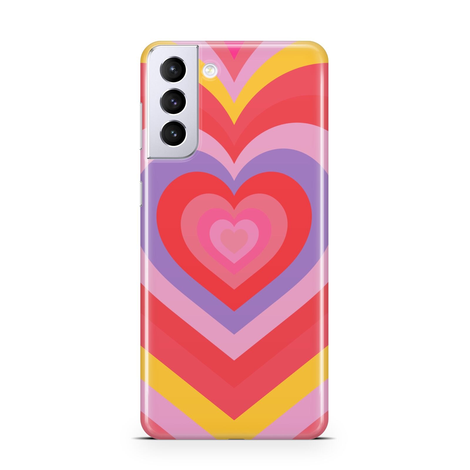 Seventies Heart Samsung S21 Plus Case