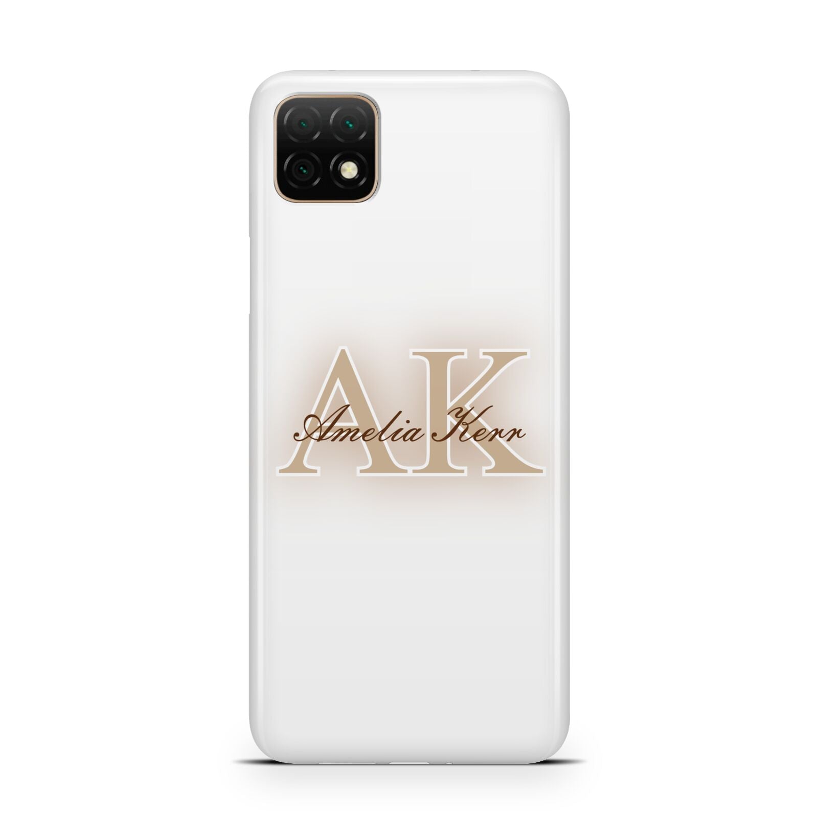 Shadow Initial Personalised Huawei Enjoy 20 Phone Case