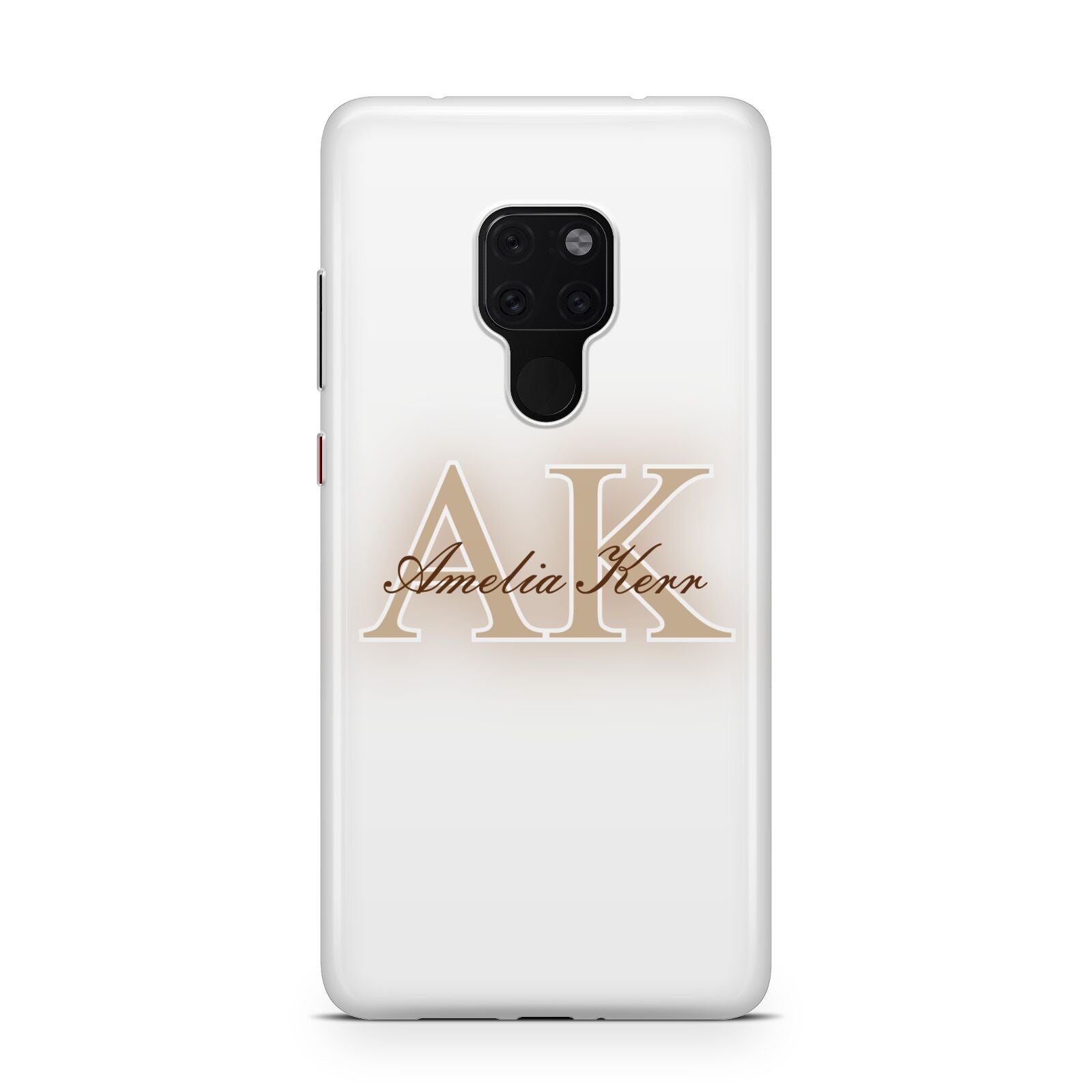 Shadow Initial Personalised Huawei Mate 20 Phone Case