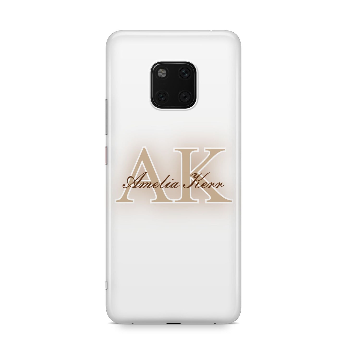 Shadow Initial Personalised Huawei Mate 20 Pro Phone Case