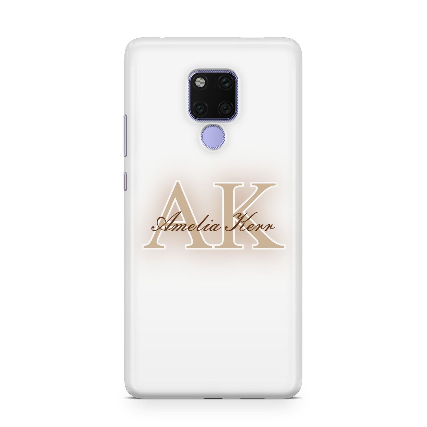 Shadow Initial Personalised Huawei Mate 20X Phone Case