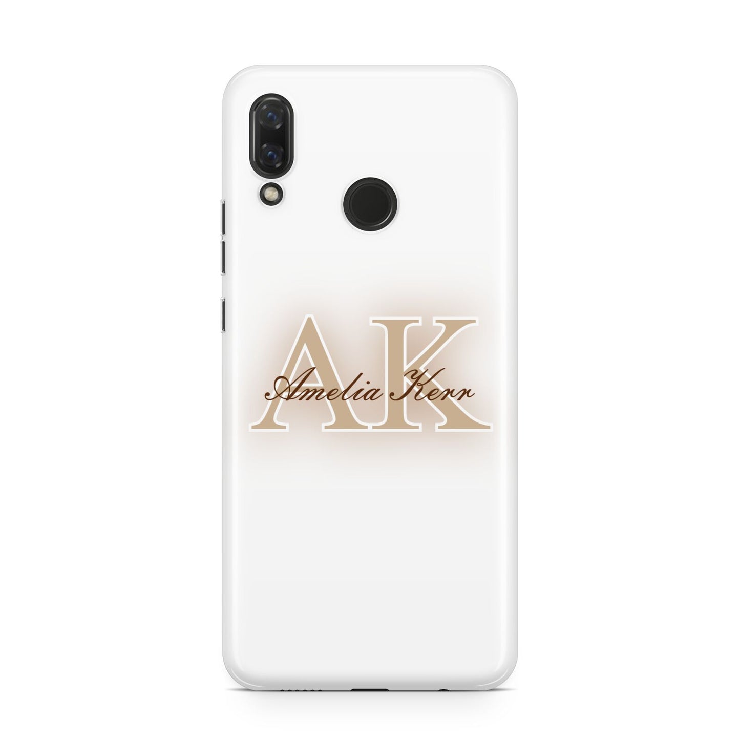 Shadow Initial Personalised Huawei Nova 3 Phone Case