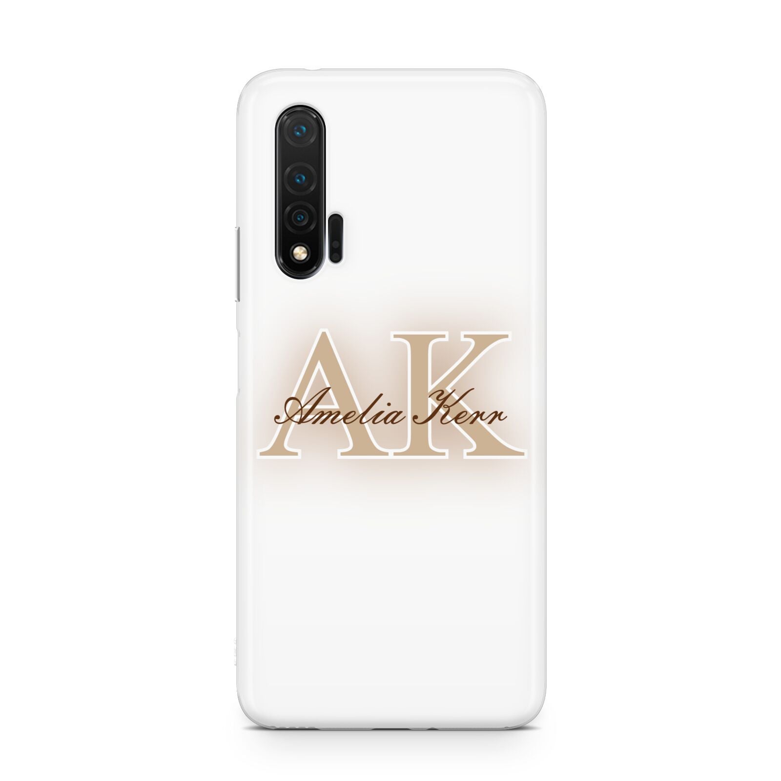 Shadow Initial Personalised Huawei Nova 6 Phone Case