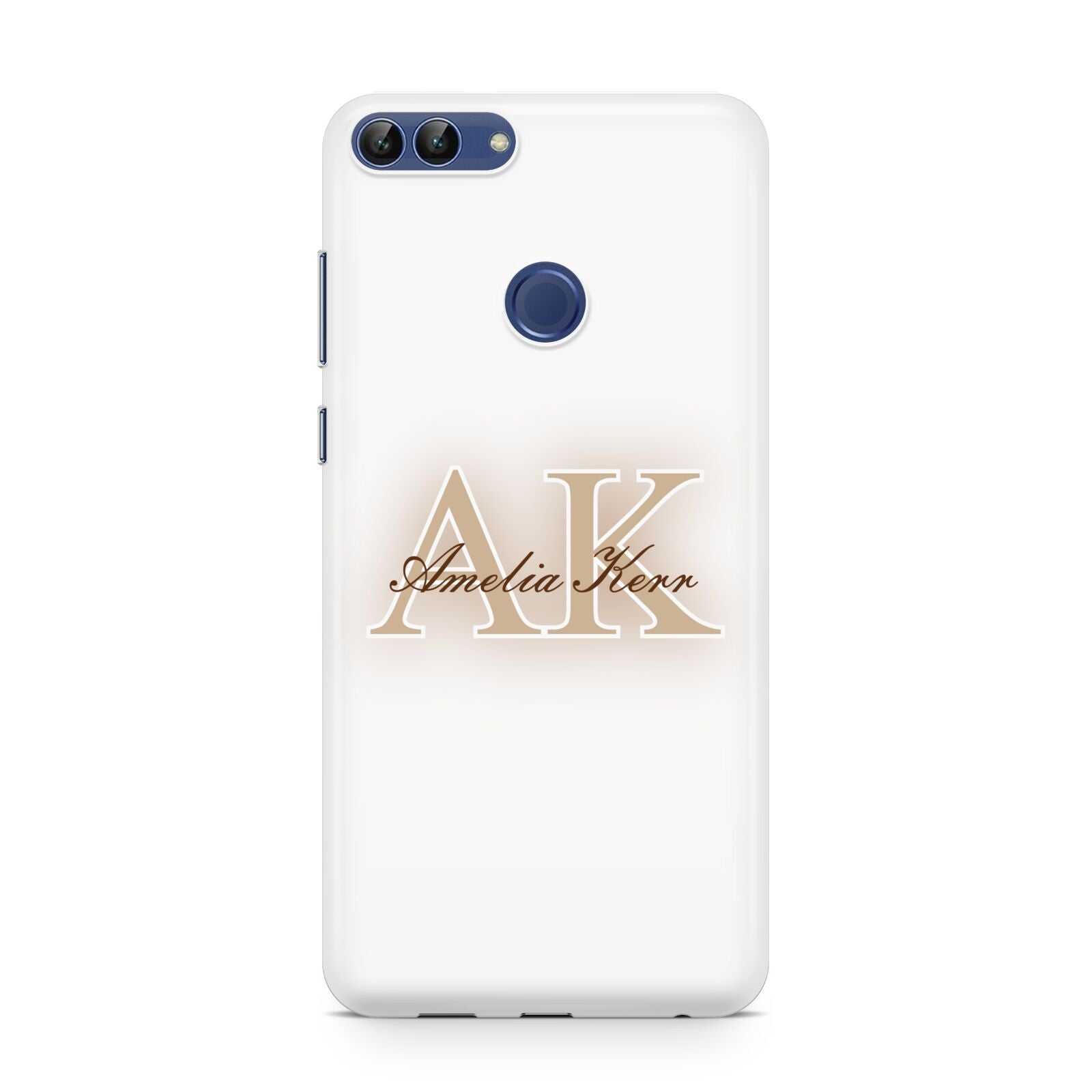 Shadow Initial Personalised Huawei P Smart Case