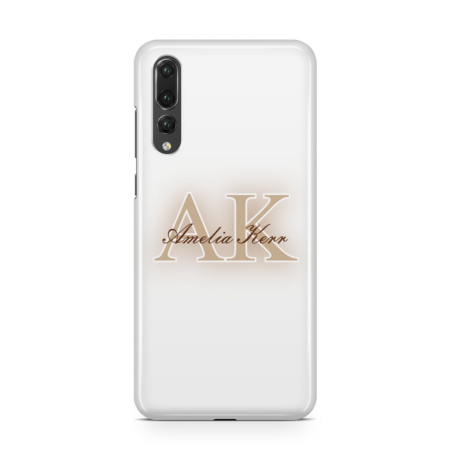 Shadow Initial Personalised Huawei P20 Pro Phone Case