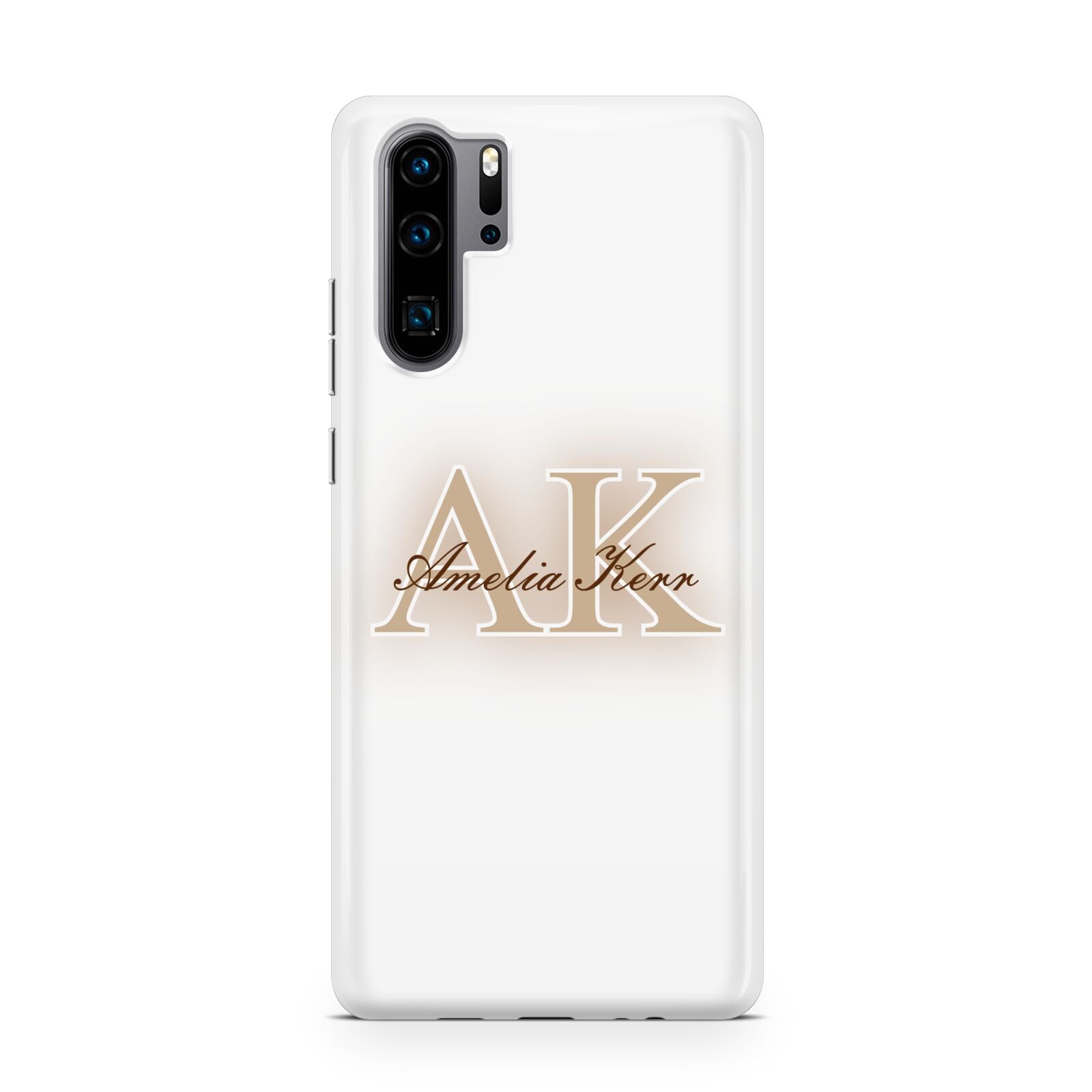 Shadow Initial Personalised Huawei P30 Pro Phone Case