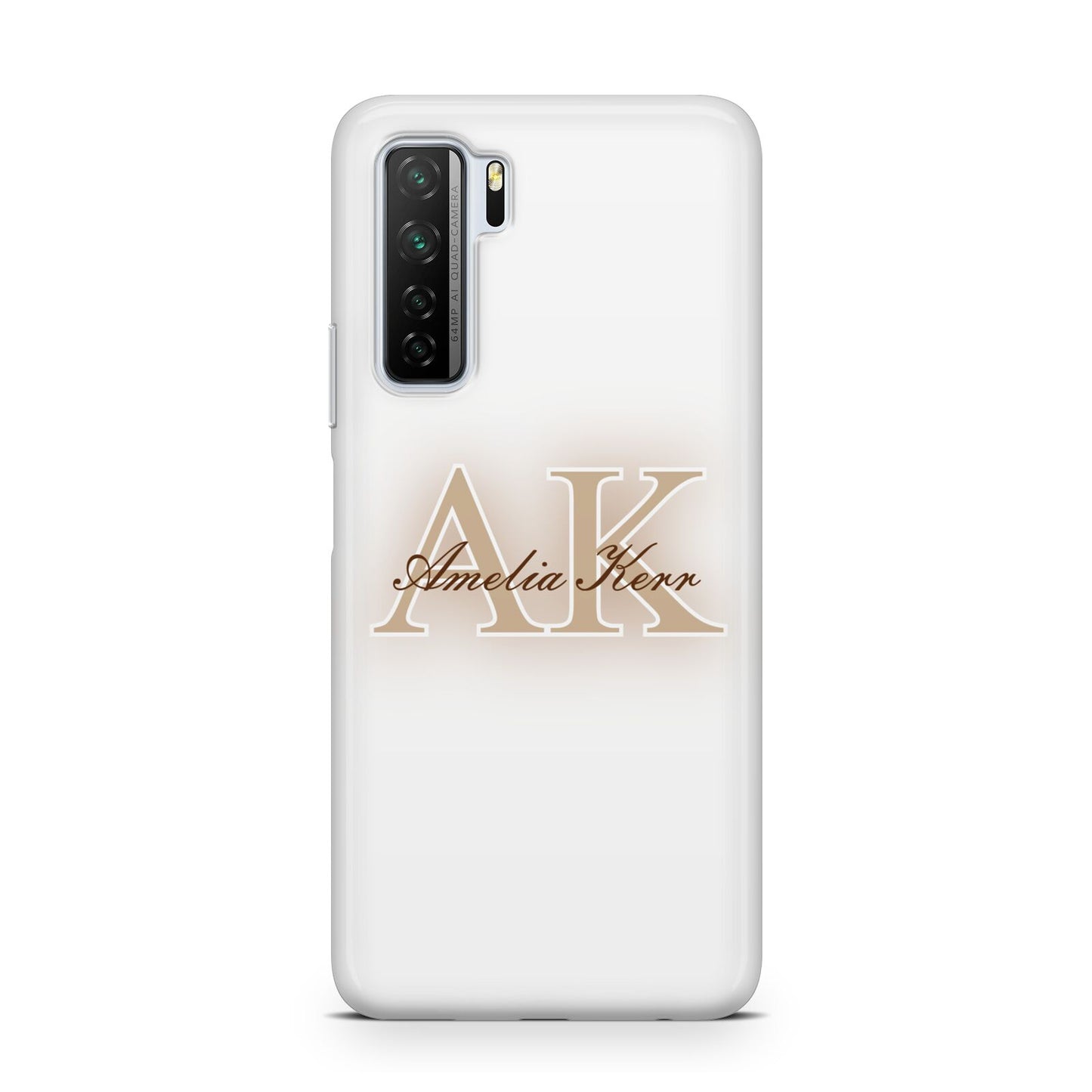 Shadow Initial Personalised Huawei P40 Lite 5G Phone Case