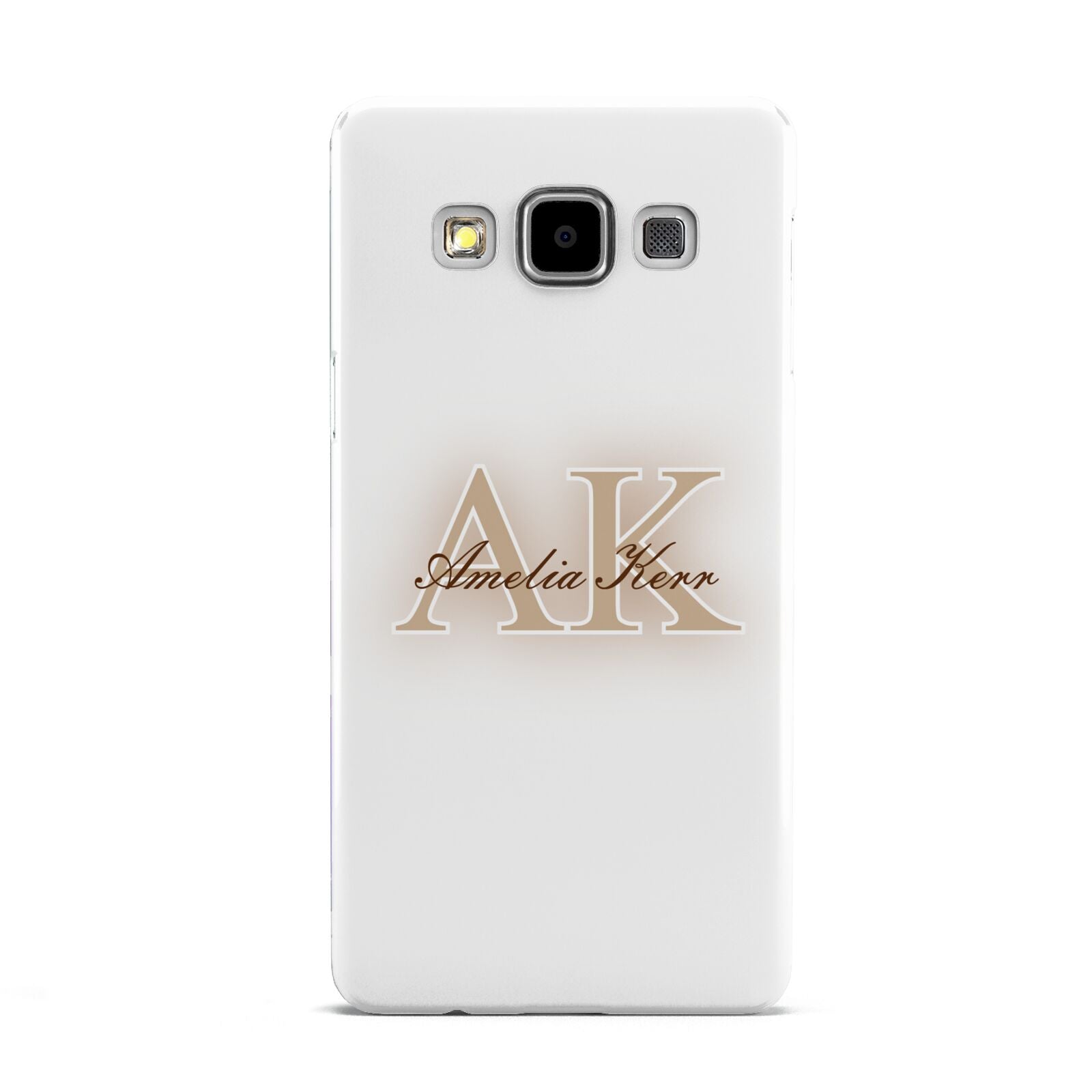 Shadow Initial Personalised Samsung Galaxy A5 Case